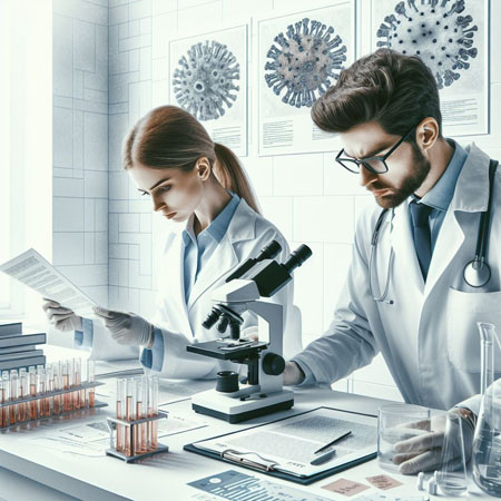 микроскопия и химический анализ